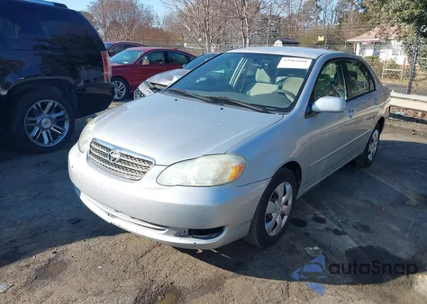 2007 Toyota Corolla Le из США, поврежденный, VIN 1NXBR32E57Z798471